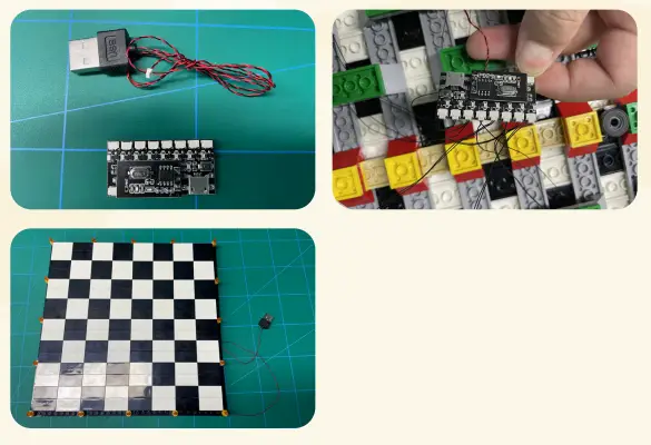 GAME-OF-BAICKS-76392-Light-Kit-for-Hogwarts-Wizard’s-Chess-FIG-8.