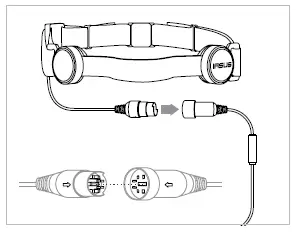 IASUS IA-FR-SPKR-104-BK Ten-4 Throat Mic and Speaker Amplifier Kit-4