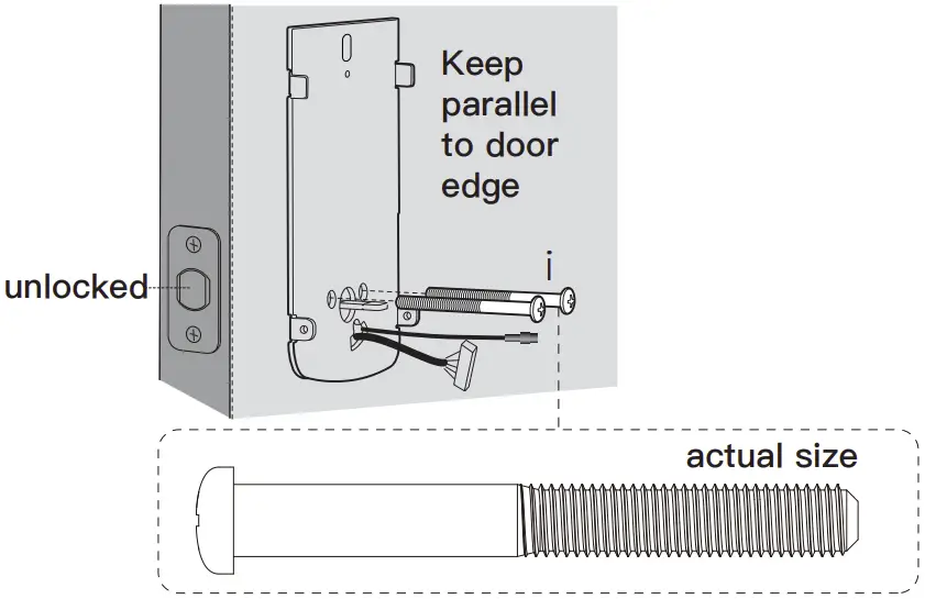 Mounting instruction
