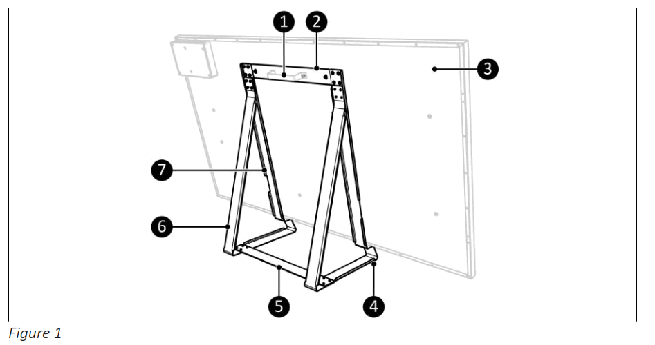 EUROM 361278 Freestanding Support for Mon Soleil Heater - fig1
