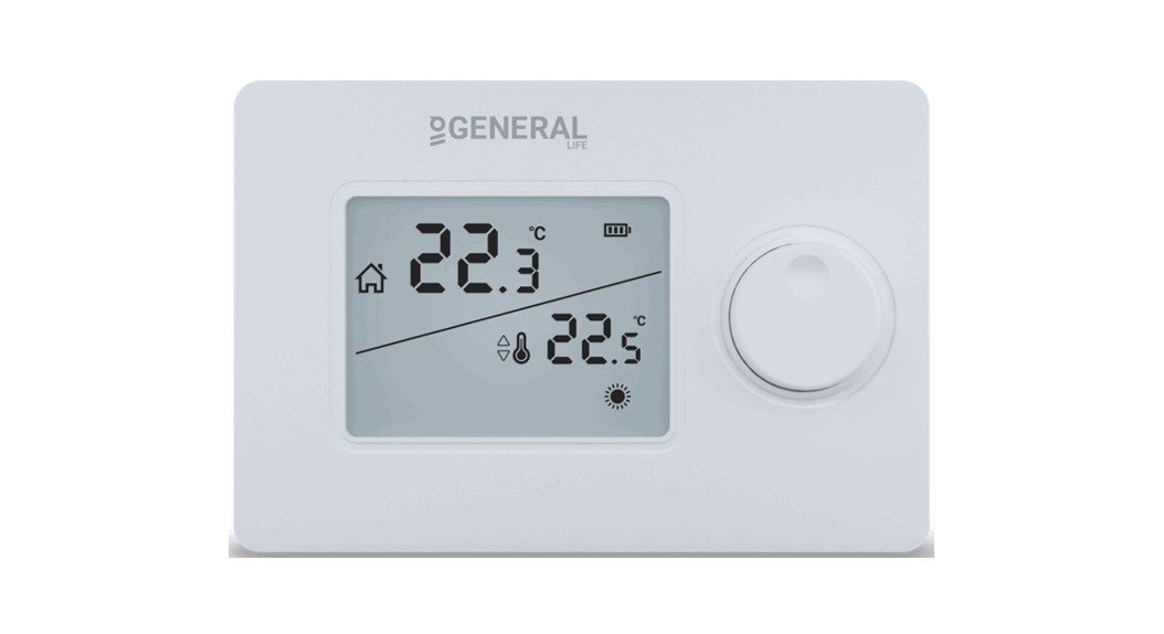 General Life Ht250 Rf Wireless Room Thermostat User Manual