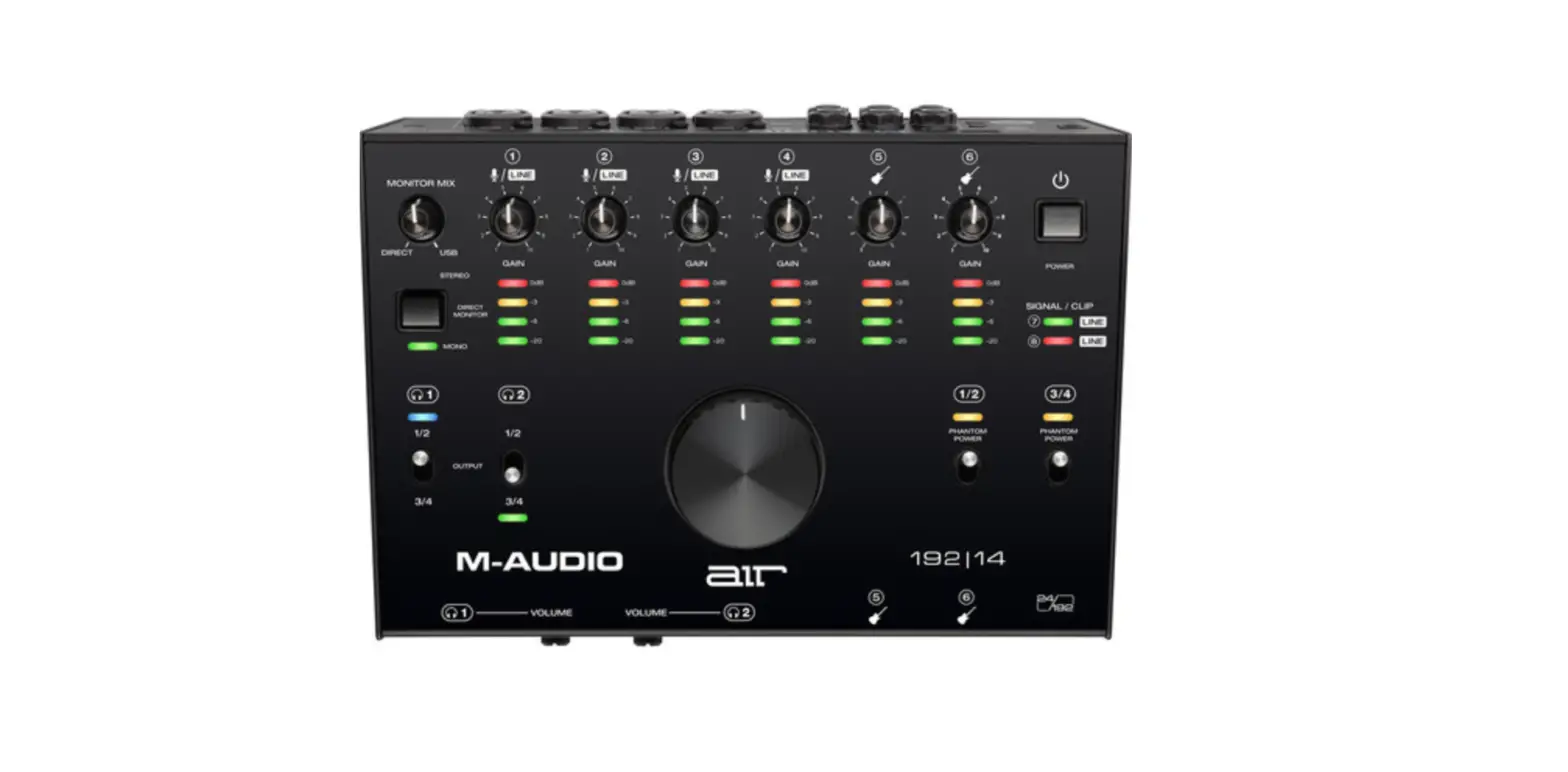 M-audio 192, 14 Air Usb Audio Interface For Studio Recording User Guide M-audio 192, 14 Air Usb Audio Interface For Studio Recording User Guide