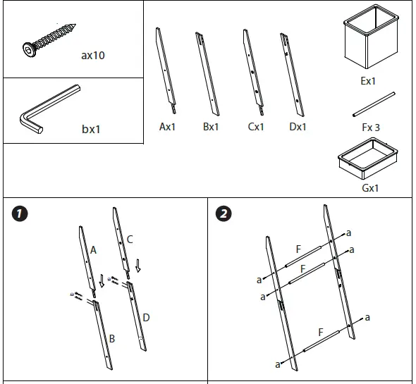 serenelife-SLHMPSHF55 Bamboo-Leaning-Shelf-with-Storage-Hamper-01