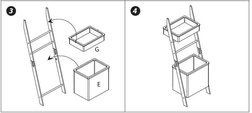 serenelife-SLHMPSHF55 Bamboo-Leaning-Shelf-with-Storage-Hamper-02