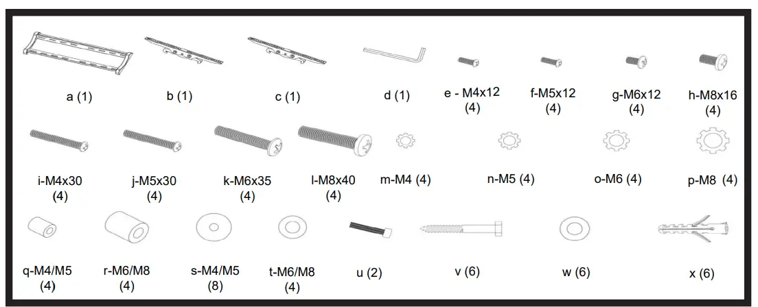 Kimex 012-1244 Tilting Wall Mount Support - fig