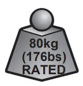 Kimex 012-1244 Tilting Wall Mount Support - icon 2