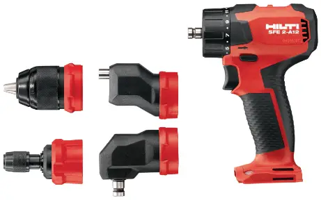 HILTI SFE 2-A12 Multi-Head Drill Driver