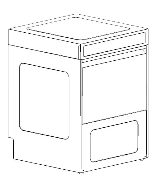 Topmaq HDW-50 Commercial Glass Dishwasher 7.05kw