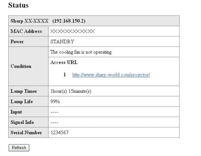 Sharp PG-D3510X L DLP Projector-34