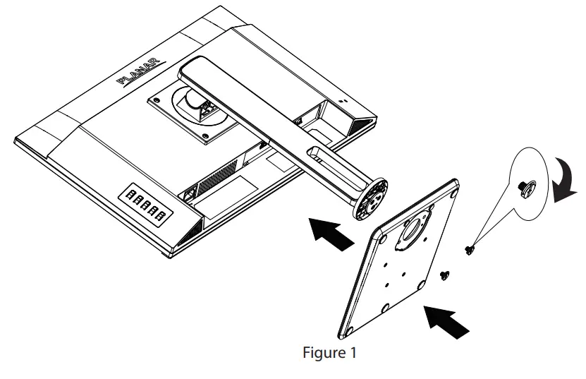 PLANAR PZD2410 LCD Monitor fig 2