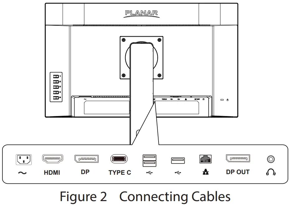 PLANAR PZD2410 LCD Monitor fig 3
