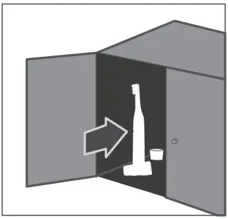 PHILIPS 1741F Smart HD Display Sonic ToothBrush User Manual - Storing Your Smart toothbrush