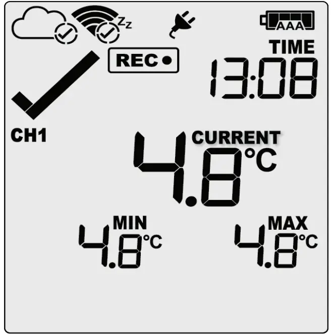 LogTag UTRED30 WiFi 30 Day WiFi Logger with Display - fig 18