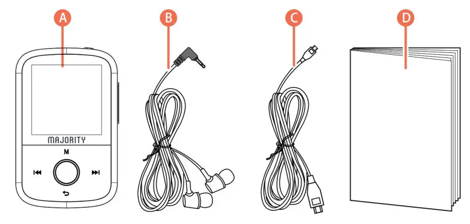 ISTAR TECH V9BT MP3 Player - Figure 1