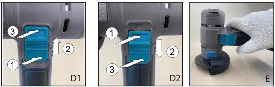 ALDI 707085 20 V Li Ion Mini Grinder - Operation 1