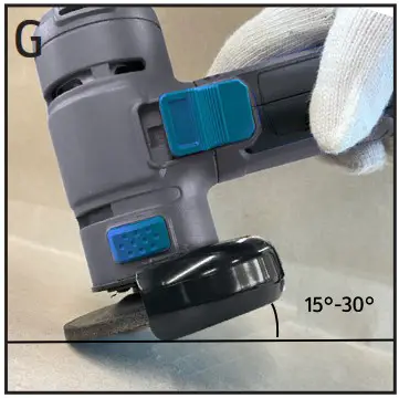 ALDI 707085 20 V Li Ion Mini Grinder - Operation 3