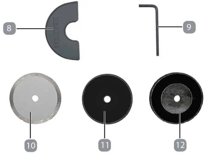 ALDI 707085 20 V Li Ion Mini Grinder - Parts list 2