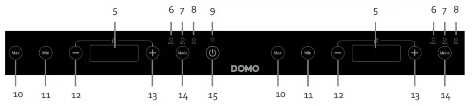DOMO DO338IP Induction Cooking Plate - fig3