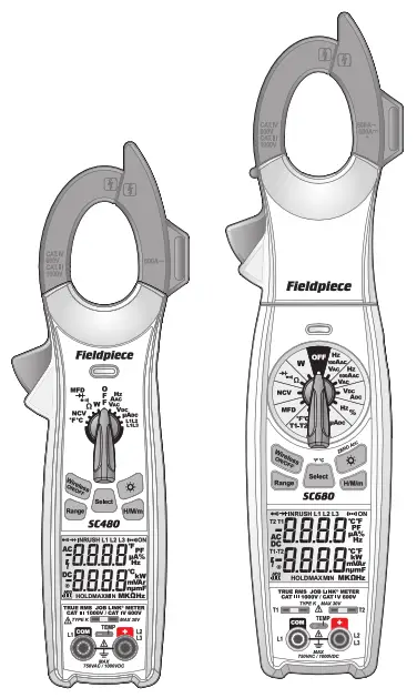 Fieldpiece TC48 Large Pipe Clamp Type K Thermocouple 3