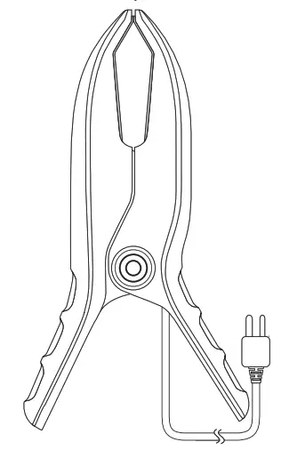 Fieldpiece TC48 Large Pipe Clamp Type K Thermocouple
