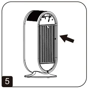 Elechomes P300 Air Purifier - new filter