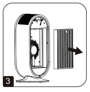 Elechomes P300 Air Purifier - remove