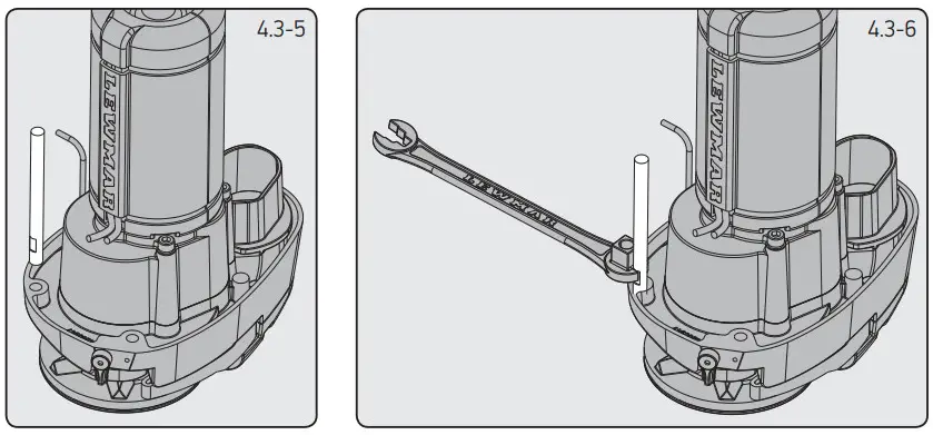 LEWMAR 65001022 V700 Vertical Windlass Replacement Motor Kit -- 4.3-6