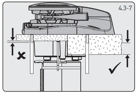 LEWMAR 65001022 V700 Vertical Windlass Replacement Motor Kit -4.3-7
