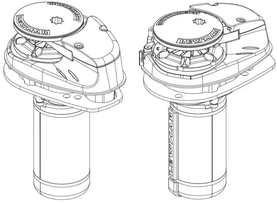 LEWMAR 65001022 V700 Vertical Windlass Replacement Motor Kit