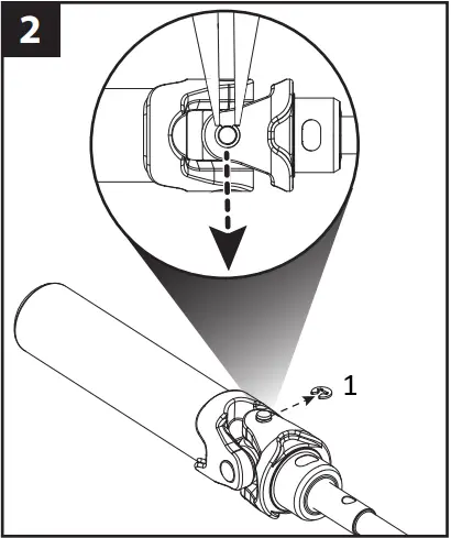 TRAXXAS KC2897-R02 Wide Maxx Extended Outer Half Shaft 2