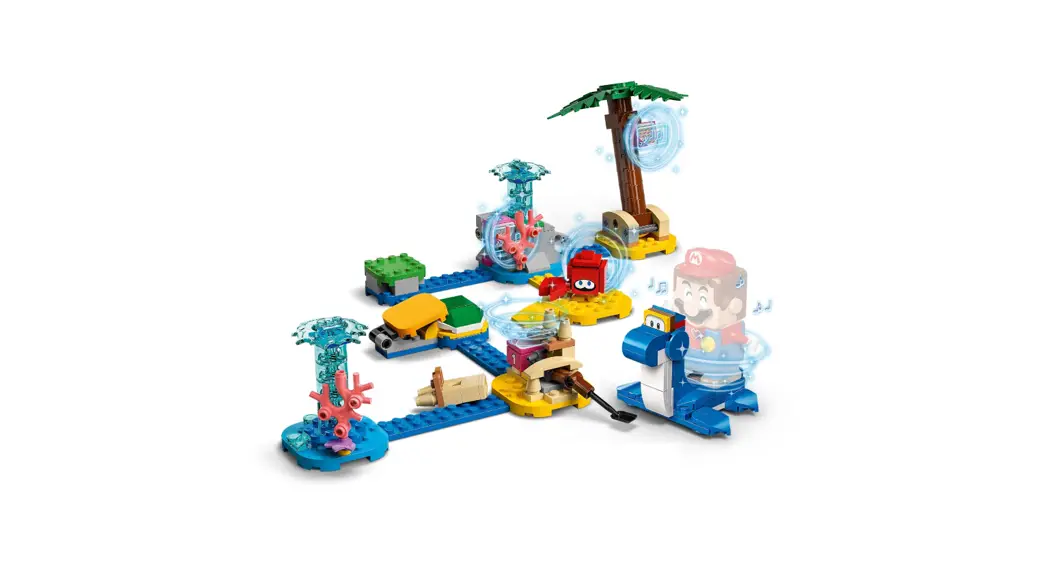 Lego 71398 Super Mario Dorrie’s Beachfront Expansion Set Instruction Manual