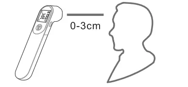 COMFIER BSX976 Infrared Thermometer - Figure 3