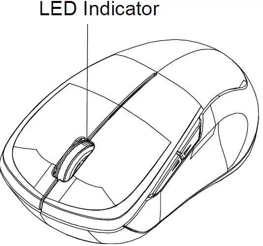 ACROX 2.4GHz Wireless Mobile BlueTrace Mouse with Nano Receiver 05
