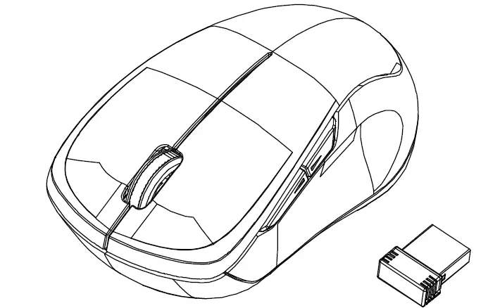 Acrox 2.4ghz Wireless Mobile Bluetrace Mouse With Nano Receiver User Guide