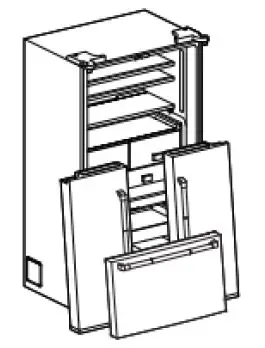 Kitchenaid-W11502338B-36 Inch-PrintShield-Stainless-Steel-French-Door-Refrigerator-1
