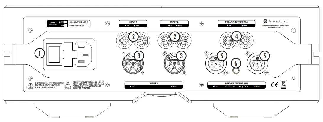 FELIKS-AUDIO ENVY Headphone Tube Power Amplifier - fig 3