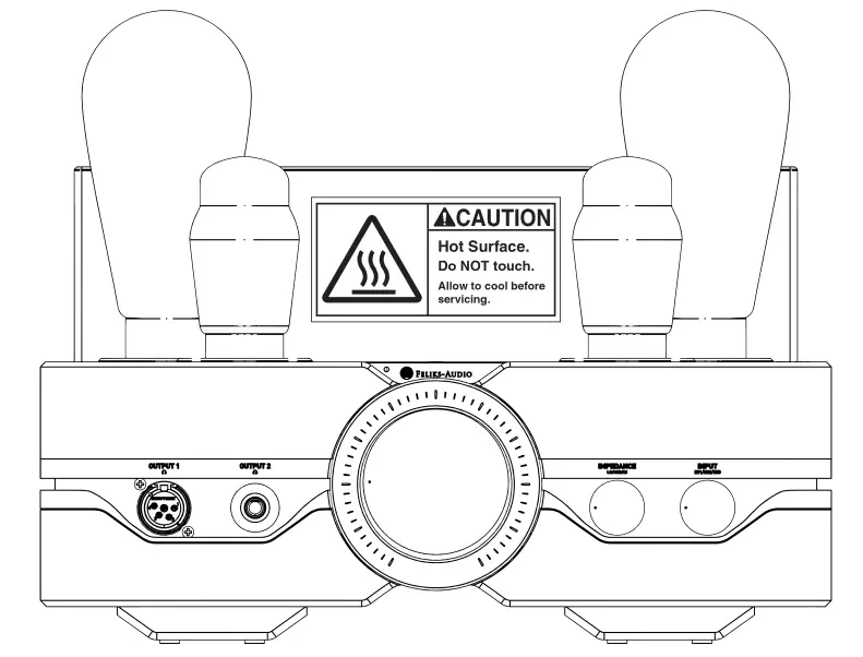 FELIKS-AUDIO ENVY Headphone Tube Power Amplifier - fig 5