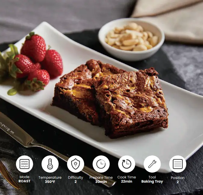 Peanute Butter Swirl Brownies