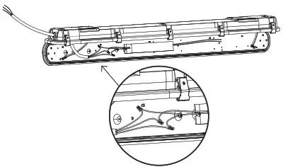 PORTOR LIGHTING PT-VT2 Series 4 LED Vaportight Luminaire - INSTALLATION 5