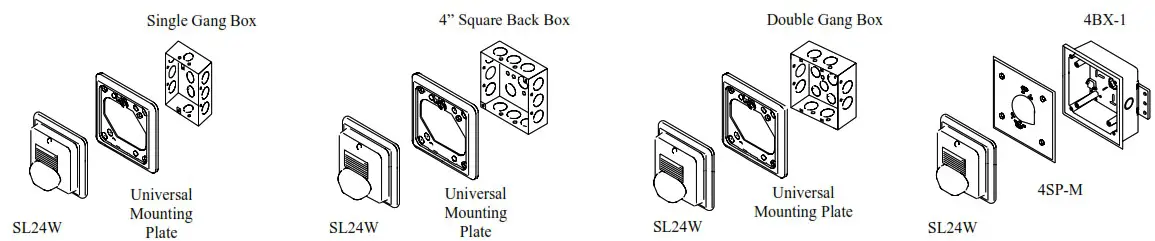 POTTER SL24W 75110 Select A Strobe - Installation