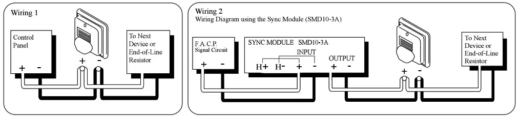 POTTER SL24W 75110 Select A Strobe - Wiring Diagram