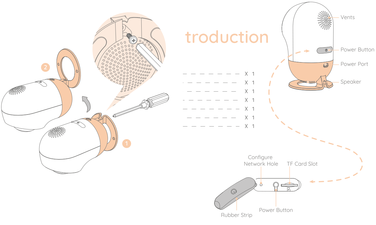 ebemate U1 Plus Smart Baby Monitor - set up