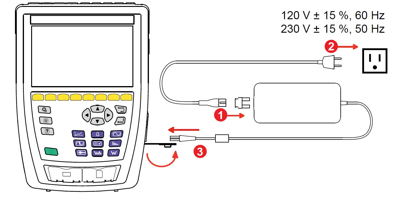 AEMC PA32ER Power Adapter Power Supply 4