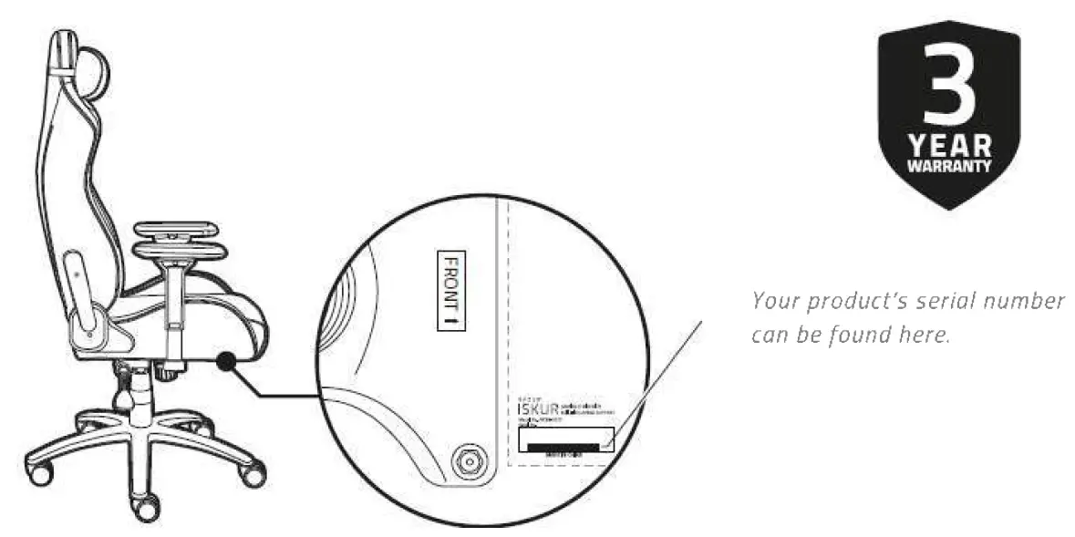 RAZER Iskur Gaming Chair 7