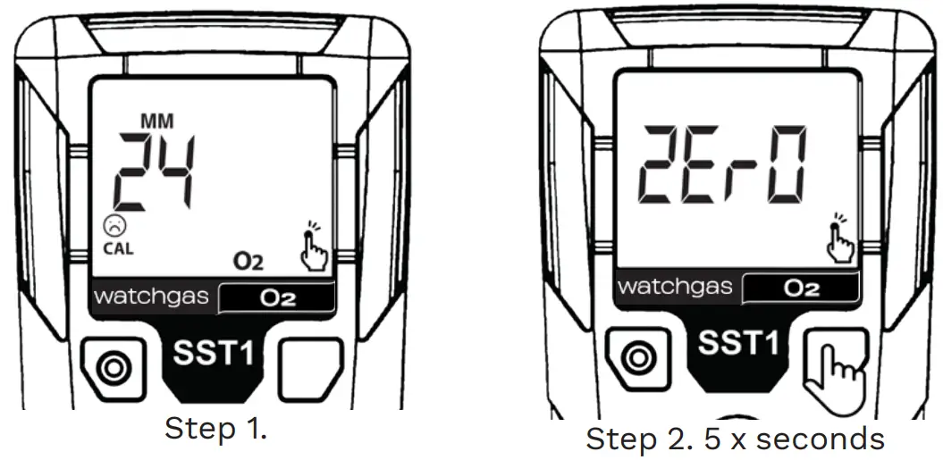 WatchGas SST1 Single Gas Device - prompt