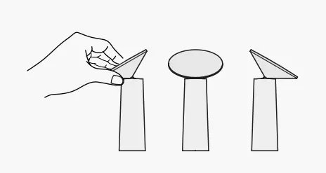 Sparks LX500 3W Cocktail LED Table Lamp in Black 2