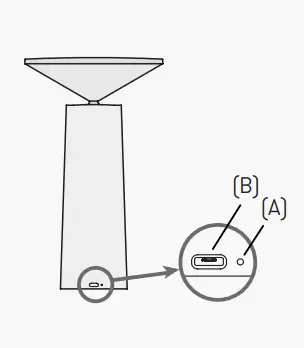 Sparks LX500 3W Cocktail LED Table Lamp in Black 4