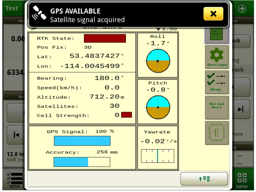 AGRA-GPS CRG-Fendt Roof Bridge - assembly 20