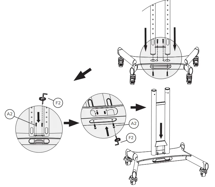 Neomounts-by-Newstar-Select-NM-M1700-Floor-Stand-Fig-4