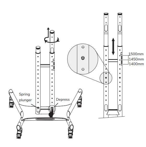Neomounts-by-Newstar-Select-NM-M1700-Floor-Stand-Fig-5